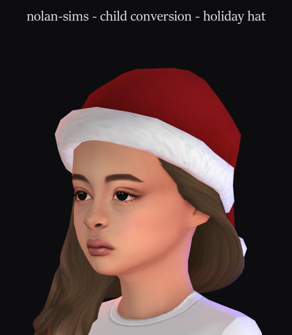 Maxis Match Child Hats Conversions by simsfinds - The Sims 4 Custom Content