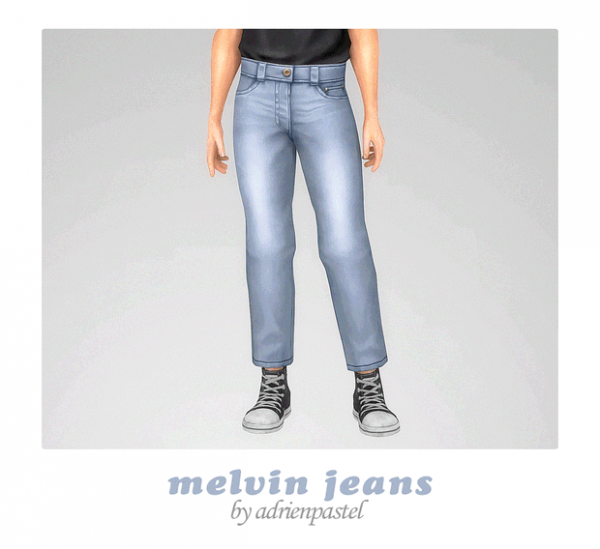 Maxis Match Melvin Jeans by simsfinds - The Sims 4 Custom Content