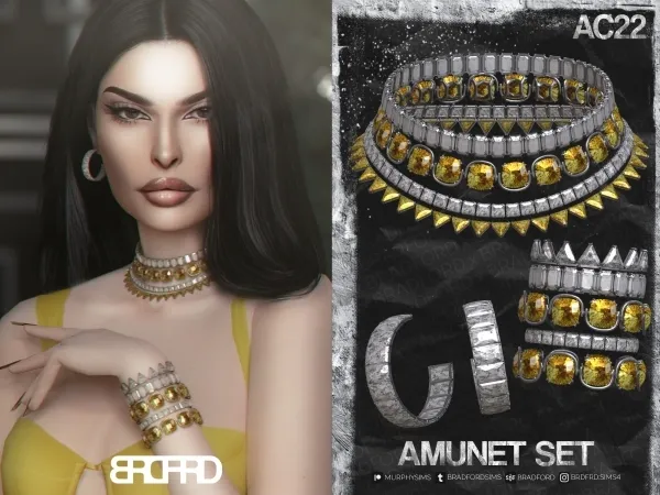 Alpha AMUNET SET [AC22 DAY 20] - The Sims 4 Custom Content