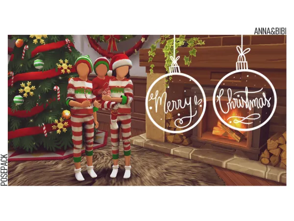 🎄 Merry Christmas | Posepack [Anna&Bibi] by Anna & Bibi