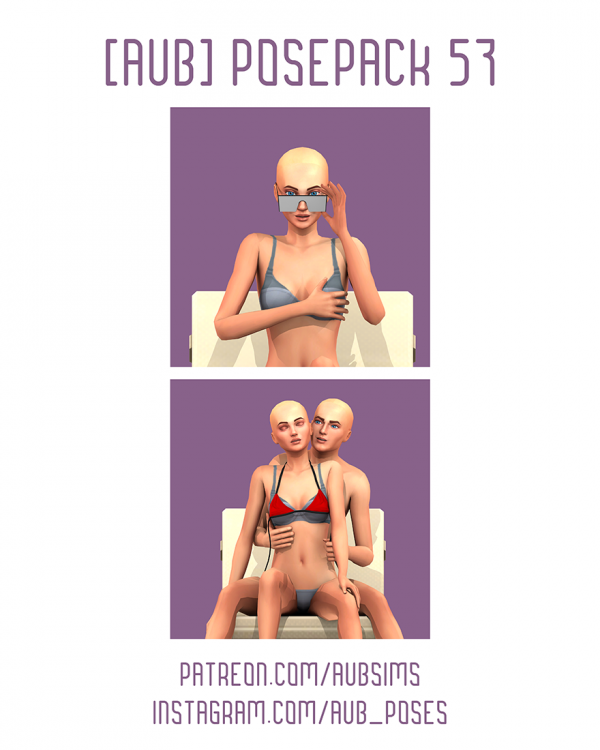 Maxis Match [AuB] Posepack 57 by AuB_Sims - The Sims 4 Custom Content