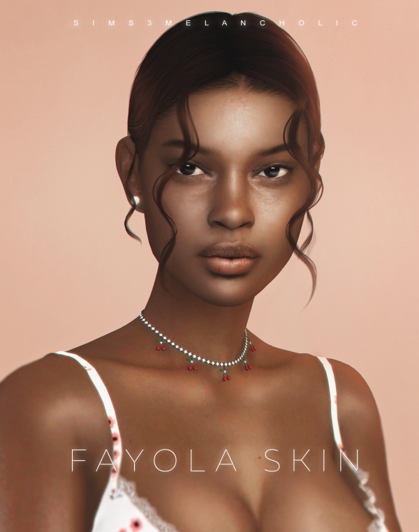 Alpha fayola skin by simsfinds - The Sims 4 Custom Content