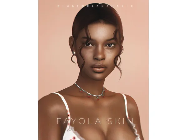 Alpha fayola skin by sims3melancholic - The Sims 4 Custom Content
