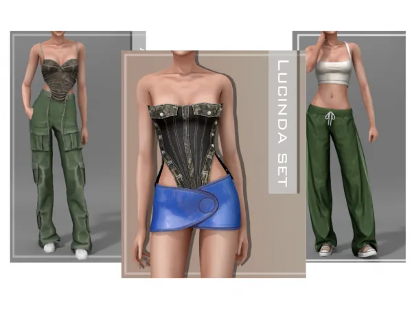 Alpha Off duty model by Belaloallure - The Sims 4 Custom Content