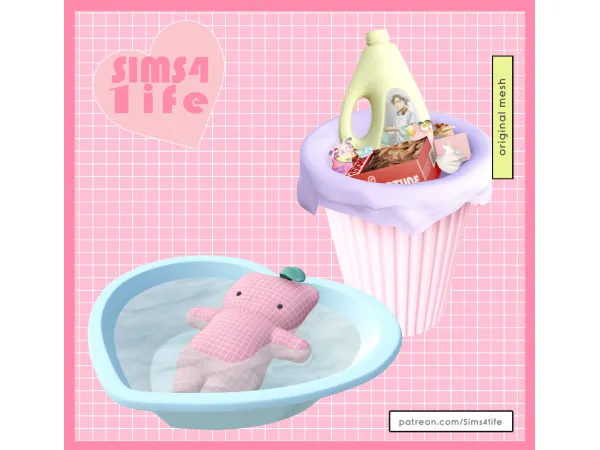 Alpha Tidying up mini set - The Sims 4 Custom Content