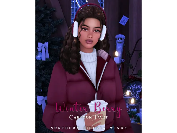 Maxis Match Winter Berry Cartoon Part by northern siberia winds - The Sims 4 Custom Content