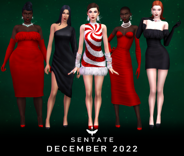 Maxis Match December 2022 Collection by simsfinds - The Sims 4 Custom Content