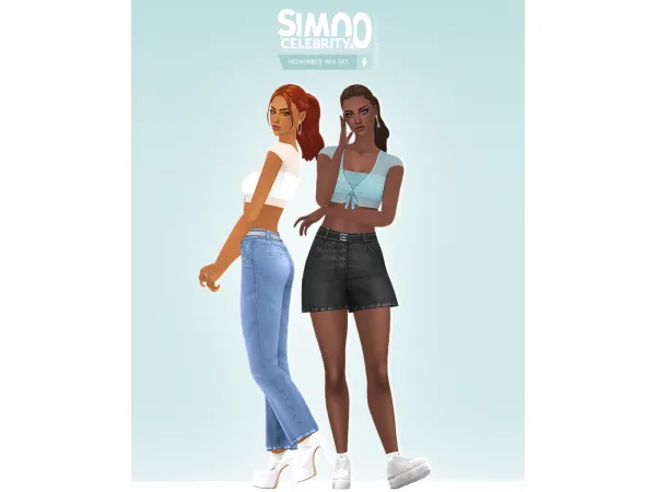 Maxis Match November 90s Set by simcelebrity00 - The Sims 4 Custom Content