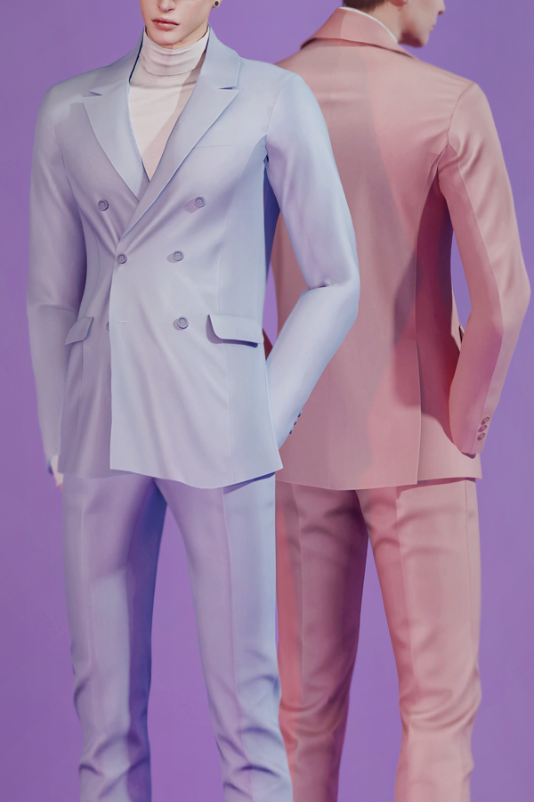 Alpha KK Basic set 14 by simsfinds - The Sims 4 Custom Content