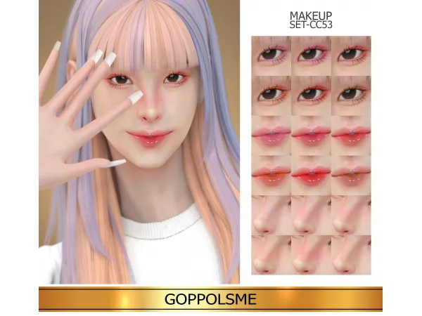 GPME-GOLD MAKEUP SET CC53 by GoppolsMe