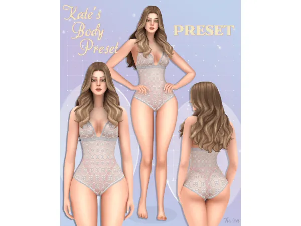 Kate's Body Preset by huien