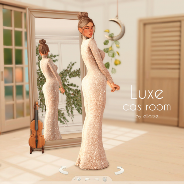 Maxis Match CAS DEFAULT Luxe by simsfinds - The Sims 4 Custom Content