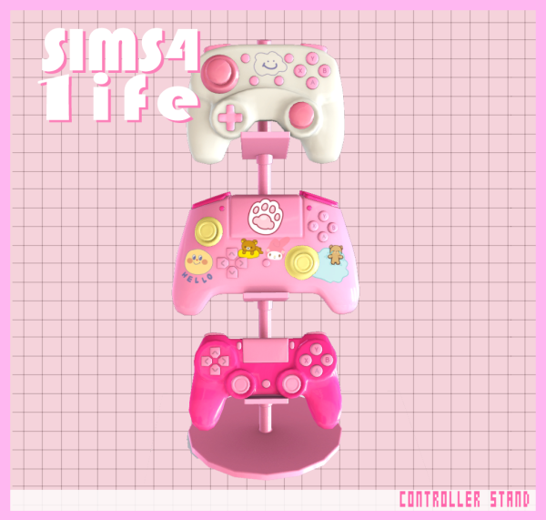 Mix Gamer set by sims41ife - The Sims 4 Custom Content