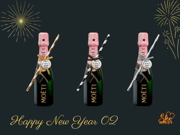 Alpha Happy New Year 02 - The Sims 4 Custom Content