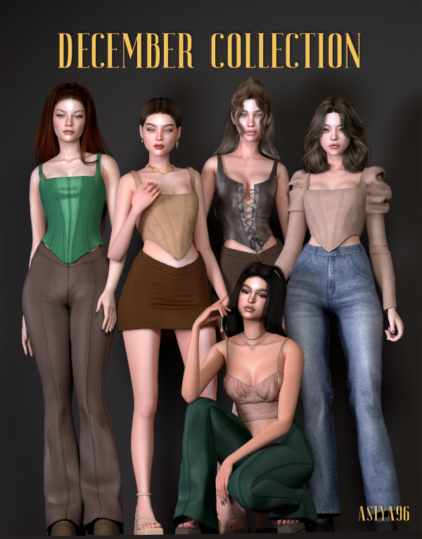 Alpha December 2022 Collection by simsfinds - The Sims 4 Custom Content