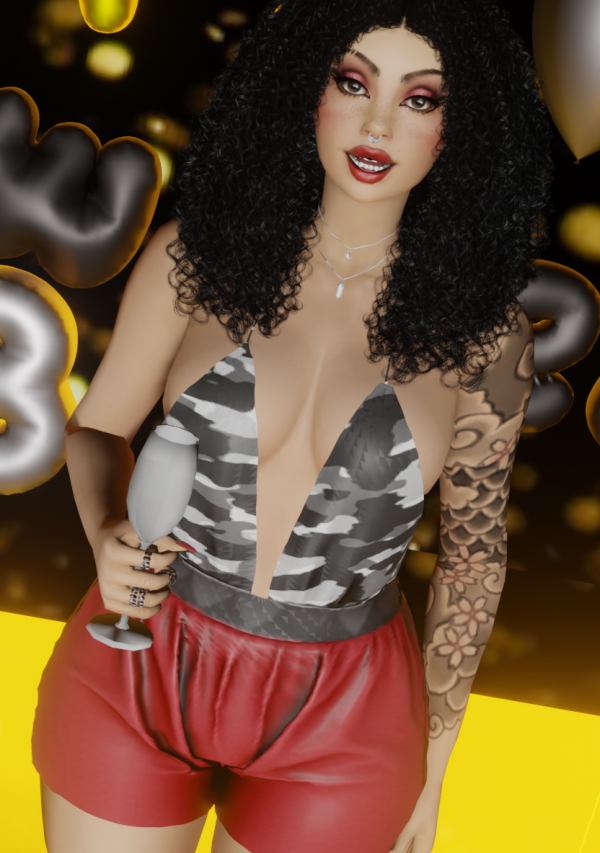 Mix NYE Mini Pose Pack and Handheld by fatalrosecreations - The Sims 4 Custom Content