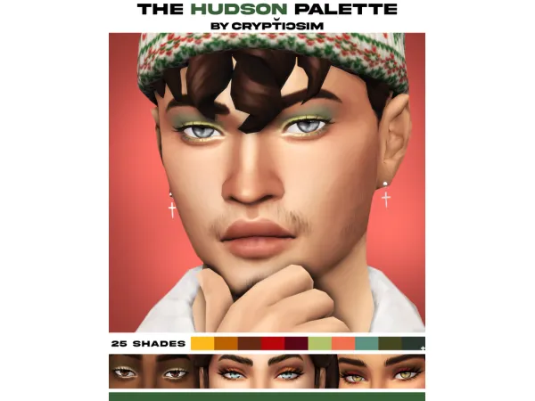 Maxis Match the hudson palette by crypticsim - The Sims 4 Custom Content