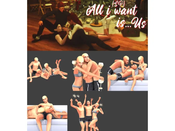 Mix [SP]All I want is Us - The Sims 4 Custom Content