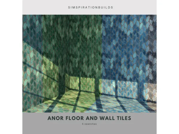 Alpha Anor Tile Set by SimspirationBuilds - The Sims 4 Custom Content