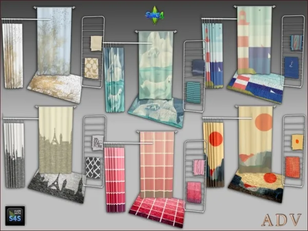 Maxis Match Bathroom decor by artedellavita_mabra - The Sims 4 Custom Content