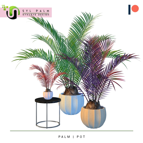 Mix Syl Palm by simsfinds - The Sims 4 Custom Content