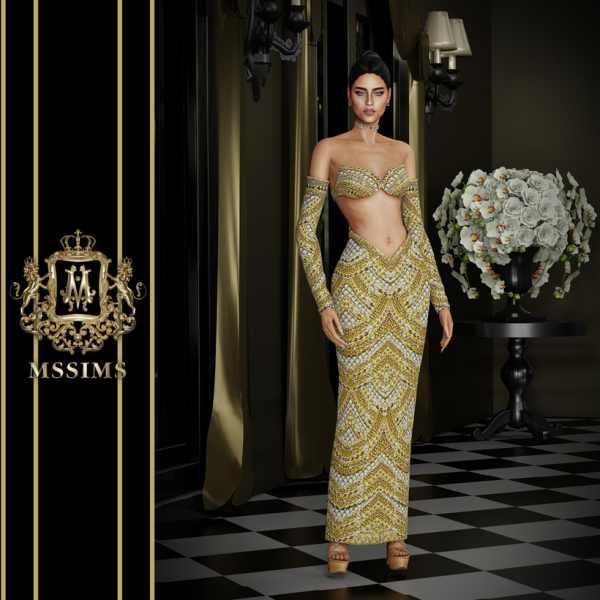 Alpha ALEXIS by simsfinds - The Sims 4 Custom Content