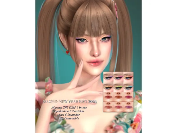 Alpha LEAN NEW YEAR GIFT 2023 by LEANSIMS - The Sims 4 Custom Content