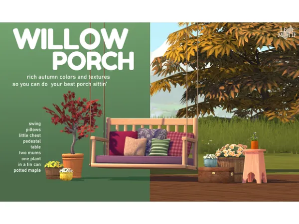 Willow Porch  by leafmotif