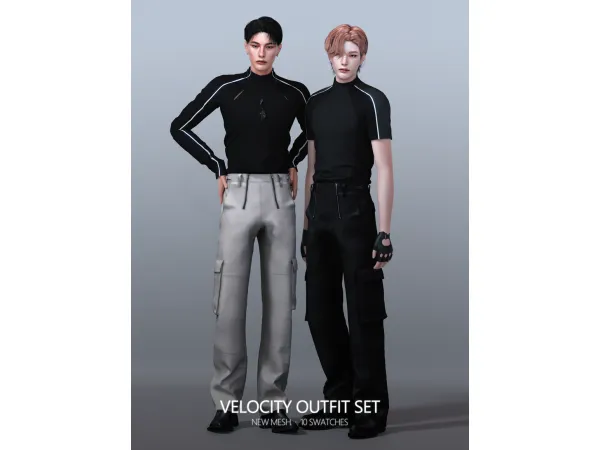 Velocity Outfit Set by RONA_SIMS