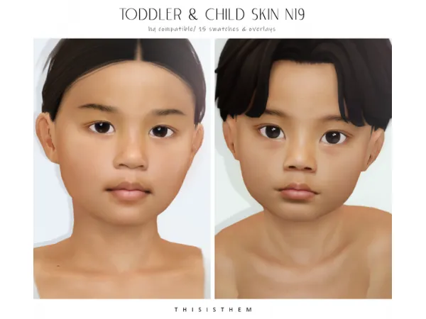 Toddler&Child Skin N19 & Sim by thisisthem