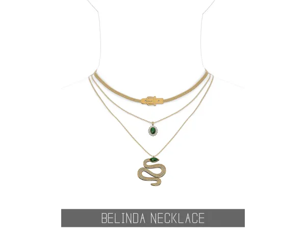 BELINDA NECKLACE by Simpliciaty