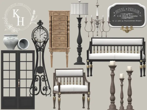 Alpha [khd] fleur set - The Sims 4 Custom Content