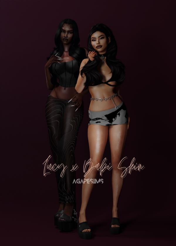 Alpha Babi Skin by simsfinds - The Sims 4 Custom Content