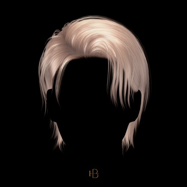 Alpha HAIR 61 ICICLE(VER2) by simsfinds - The Sims 4 Custom Content