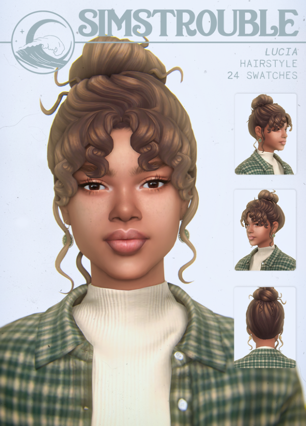 Maxis Match LUCIA by simsfinds - The Sims 4 Custom Content