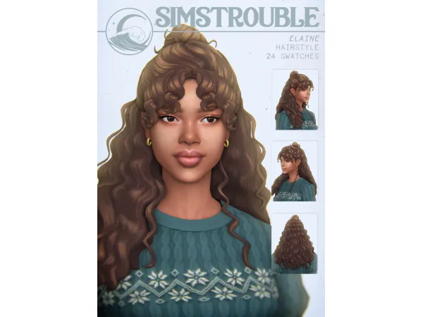Maxis Match ELAINE by simstrouble - The Sims 4 Custom Content