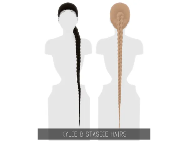 KYLIE & STASSIE HAIRS by simpliciaty
