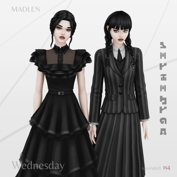Maxis Match Wednesday Pack by madlensims - The Sims 4 Custom Content