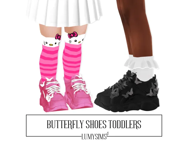BUTTERFLY SHOES TODDLERS
