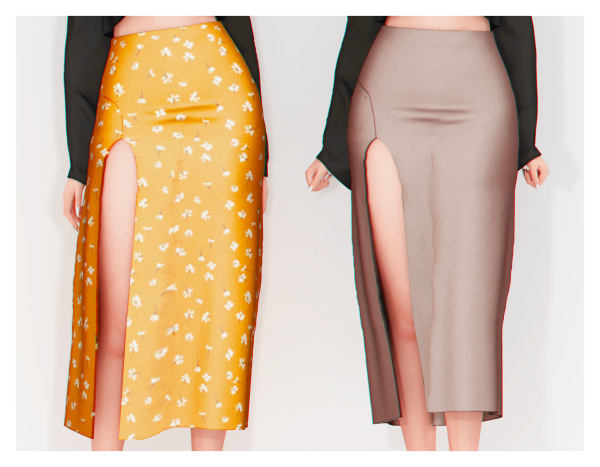 Alpha Ditto Skirt by plbsims - The Sims 4 Custom Content