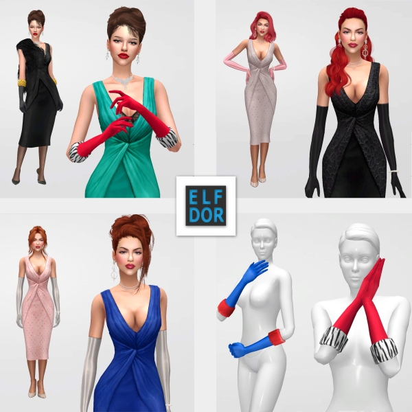 Alpha 2023 Collection 2 Cocktail Party by simsfinds - The Sims 4 Custom Content