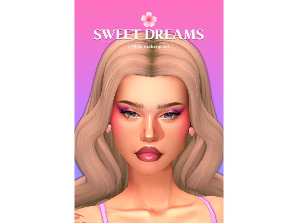 Maxis Match SWEET DREAMS a little makeup set by Lady Simmer - The Sims 4 Custom Content