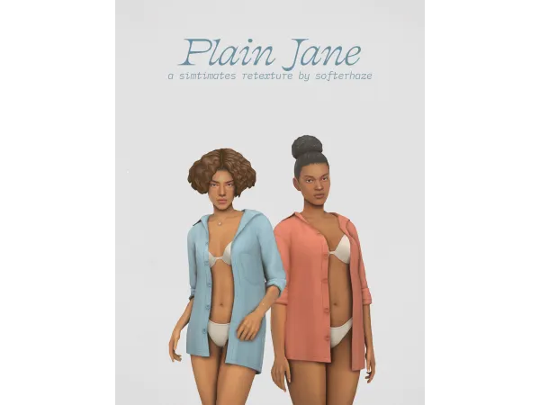 Maxis Match plain jane by simsfinds - The Sims 4 Custom Content