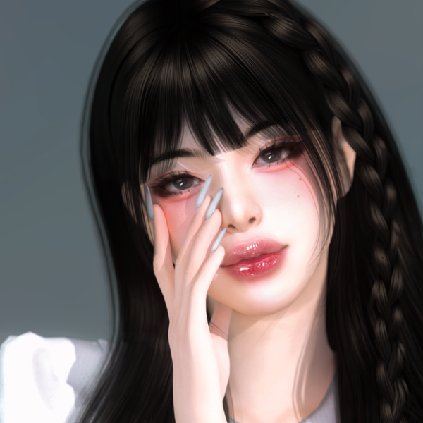 Alpha Lipstick S8 by simsfinds - The Sims 4 Custom Content