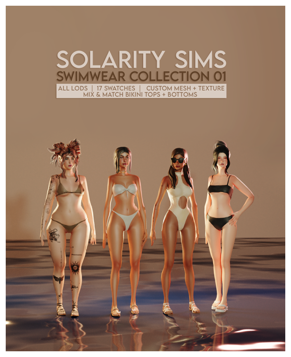 Alpha Solarity Swim Collection 01 by solarity_sims - The Sims 4 Custom Content