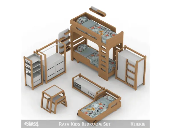Rafa Kids Bedroom Set by Kliekie