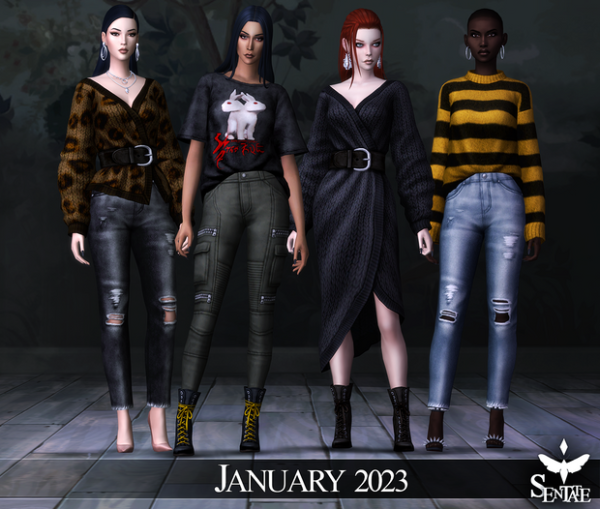 Maxis Match January 2023 Collection by simsfinds - The Sims 4 Custom Content