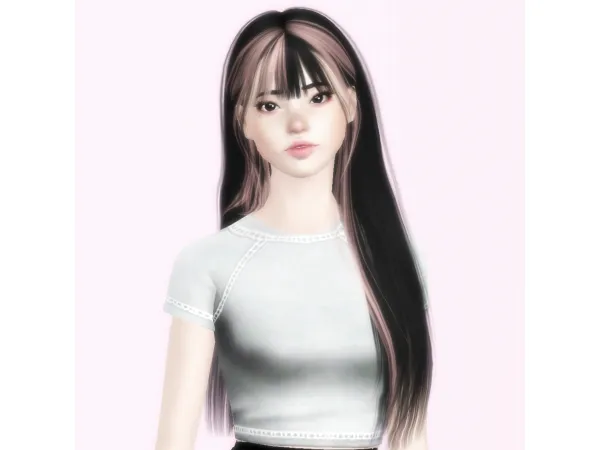 Jino Sera Hair - The Sims 3 Custom Content