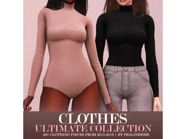 CLOTHES Ultimate Collection by Pralinesims