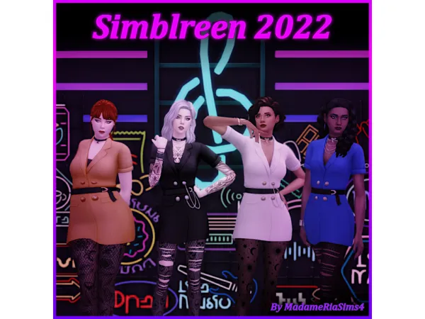 Maxis Match Simblreen 2022 by MadameRia - The Sims 4 Custom Content